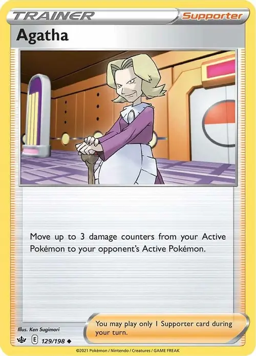 Agatha card art