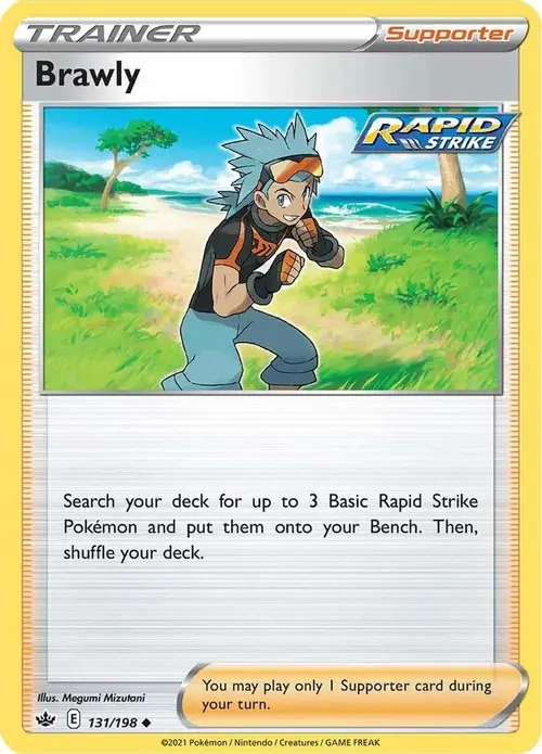 Brawly card art