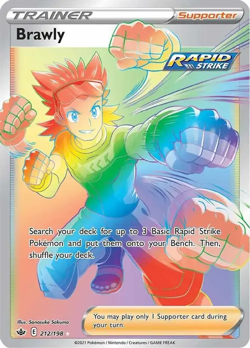 Brawly (Secret) card art