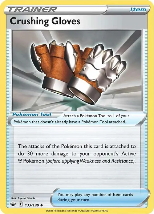 Crushing Gloves card art