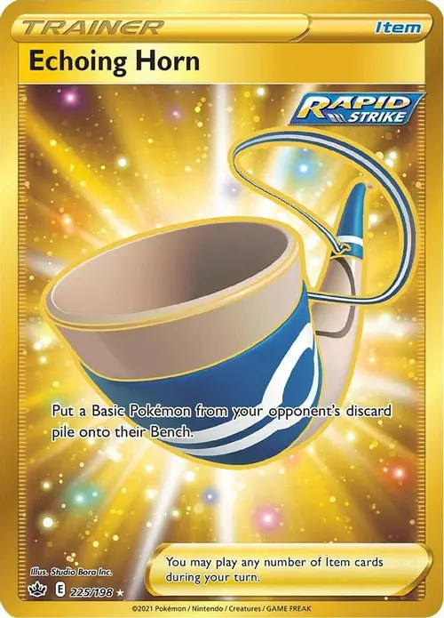 Echoing Horn (Secret) card art