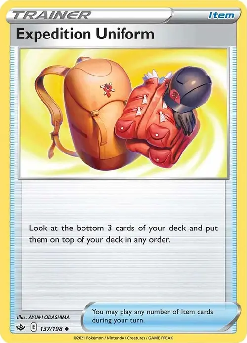 Expedition Uniform card art