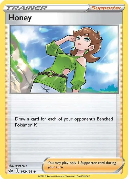 Honey card art
