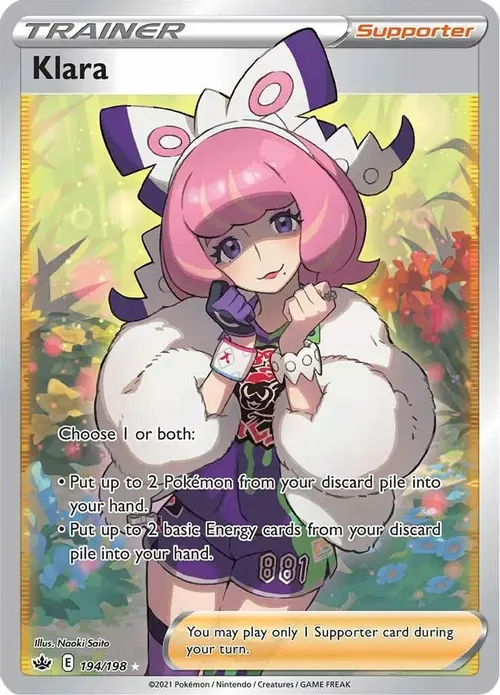 Klara (Full Art) card art