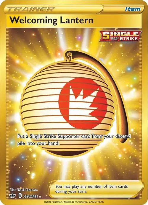 Welcoming Lantern (Secret) card art