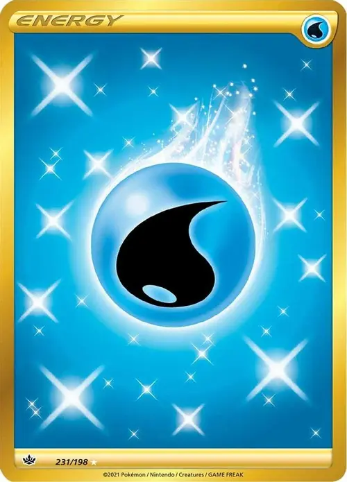 Water Energy (Secret) card art