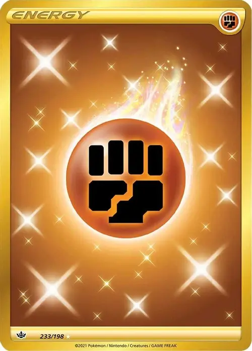Fighting Energy (Secret) card art