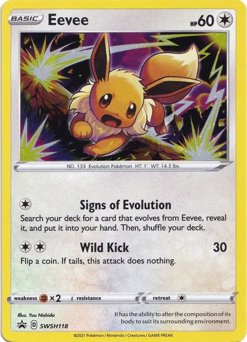 Eevee - SWSH118 card art