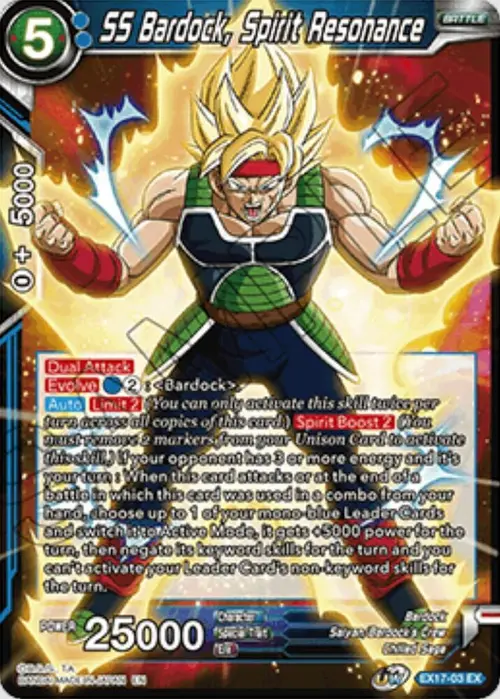 SS Bardock, Spirit Resonance card art