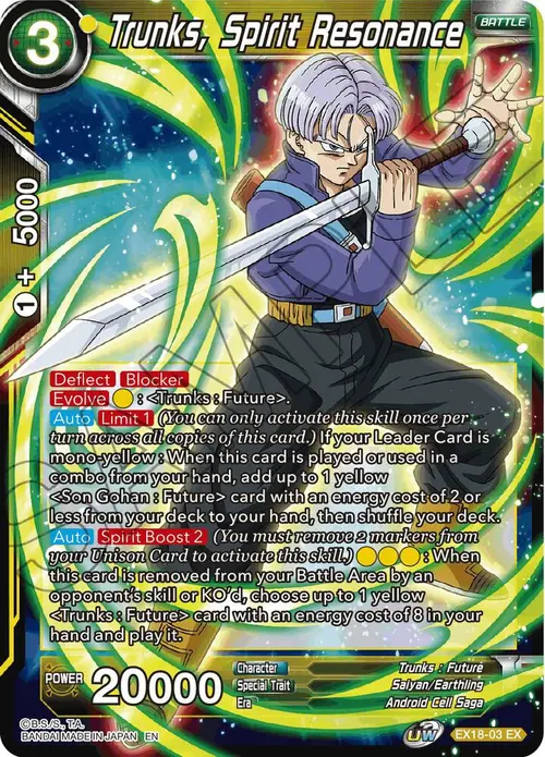 Trunks, Spirit Resonance card art