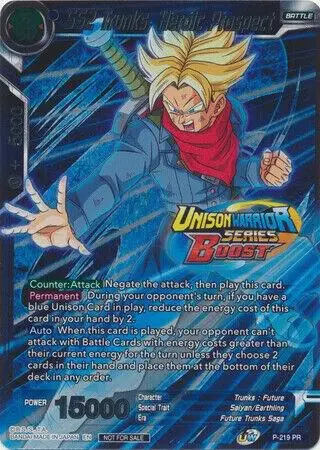 SS2 Trunks, Heroic Prospect (Event Pack 08) card art