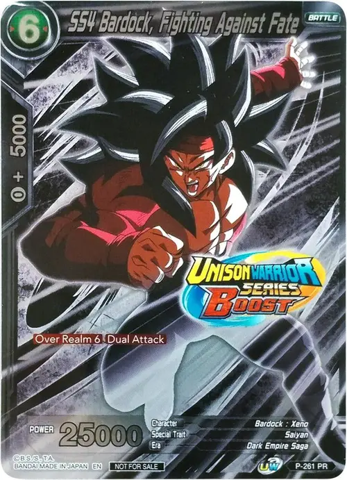 SS4 Bardock, Fighting Against Fate (Event Pack 08) card art