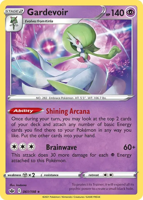 Gardevoir card art