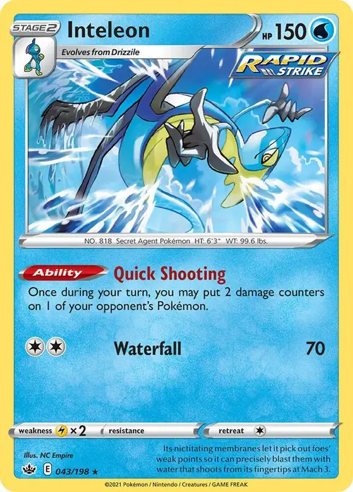 Inteleon card art