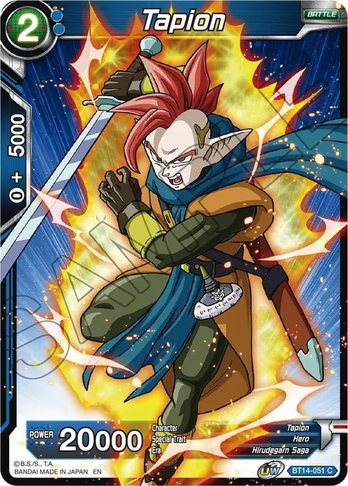 Tapion card art