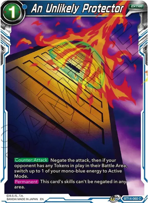 An Unlikely Protector card art