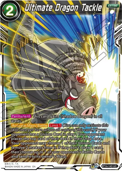 Ultimate Dragon Tackle card art