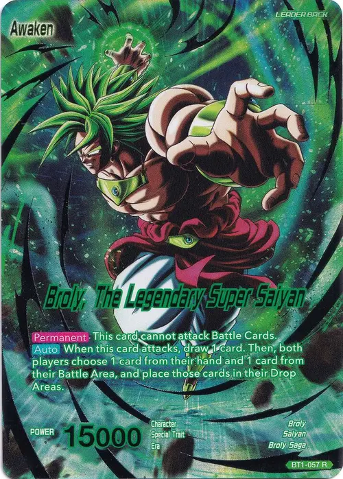 Broly // Broly, The Legendary Super Saiyan card art