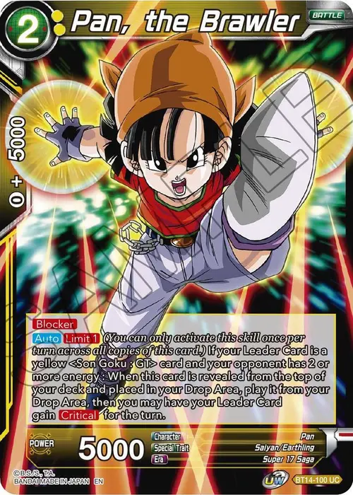 Pan, the Brawler card art