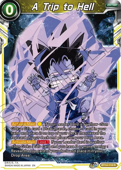 A Trip to Hell card art