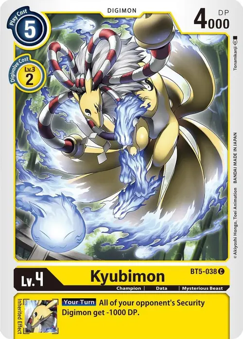 Kyubimon card art