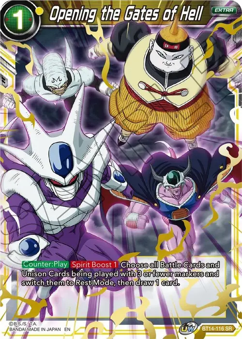 Opening the Gates of Hell card art