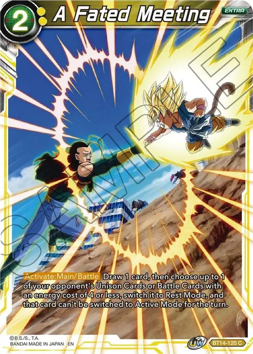 A Fated Meeting card art