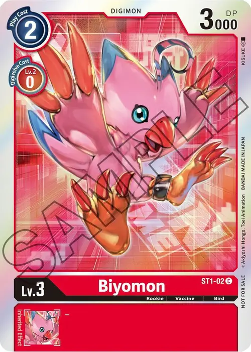 Biyomon - ST1-02 (Event Pack 1) card art