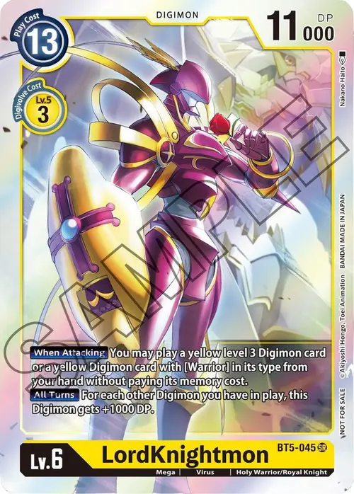 LordKnightmon - BT5-045 (Event Pack 1) card art