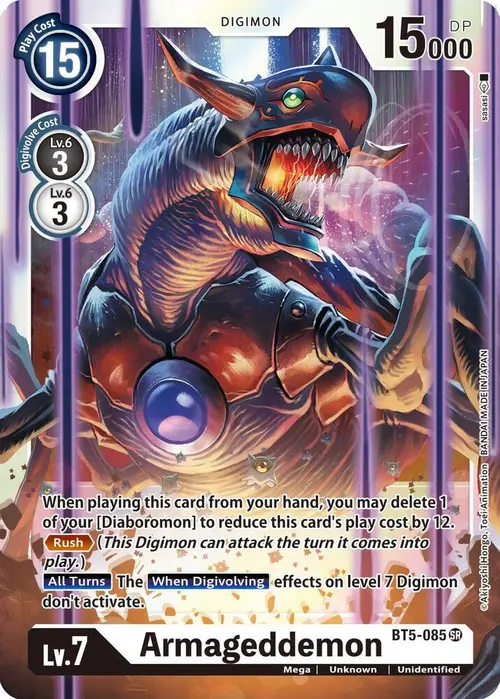 Armageddemon card art