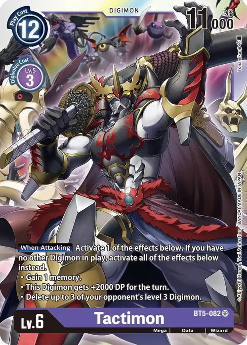 Tactimon card art