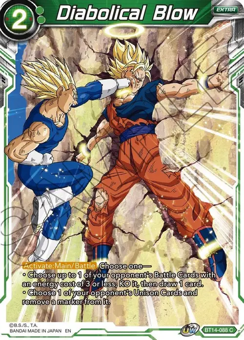 Diabolical Blow card art