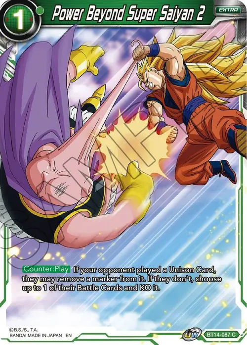 Power Beyond Super Saiyan 2 card art