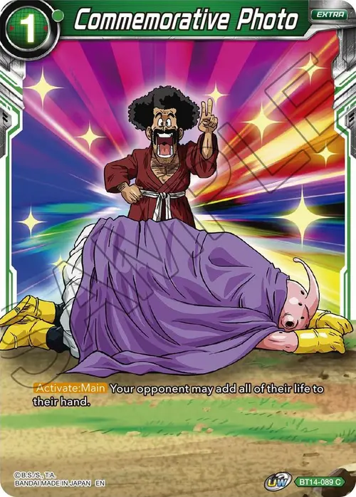 Commemorative Photo card art