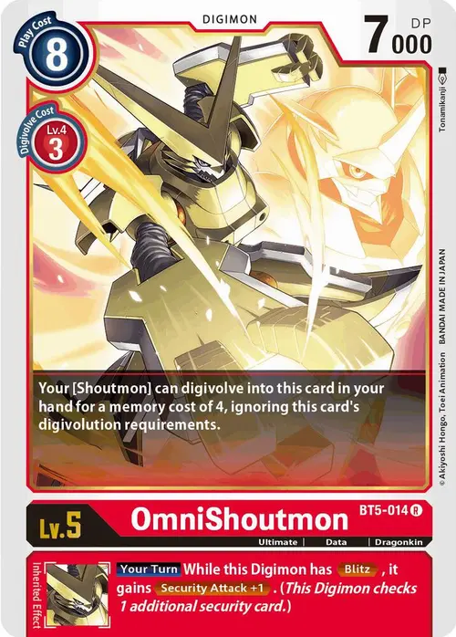 OmniShoutmon card art