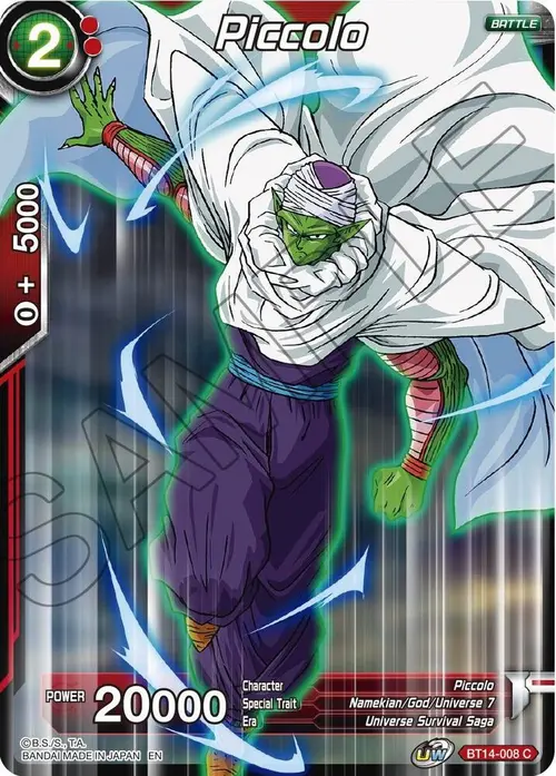 Piccolo card art