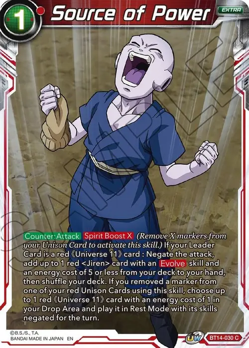 Source of Power card art