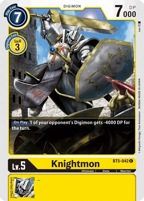 Knightmon card art