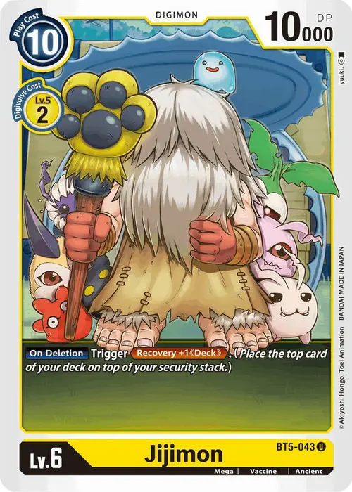 Jijimon card art