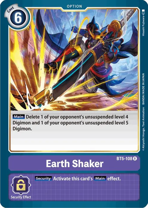 Earth Shaker card art