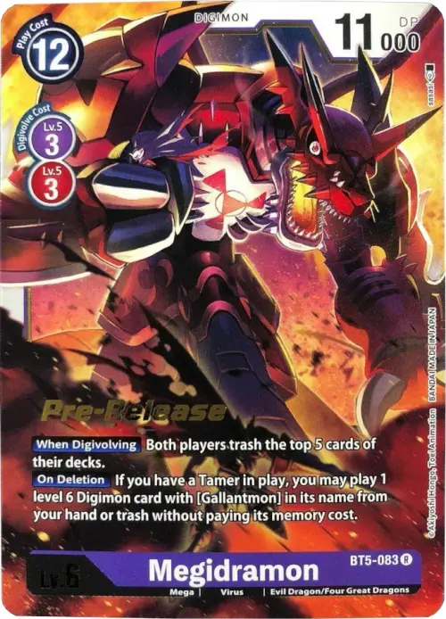 Megidramon card art