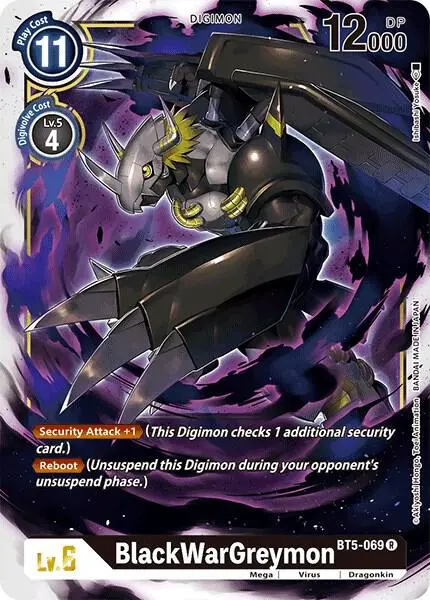 BlackWarGreymon card art