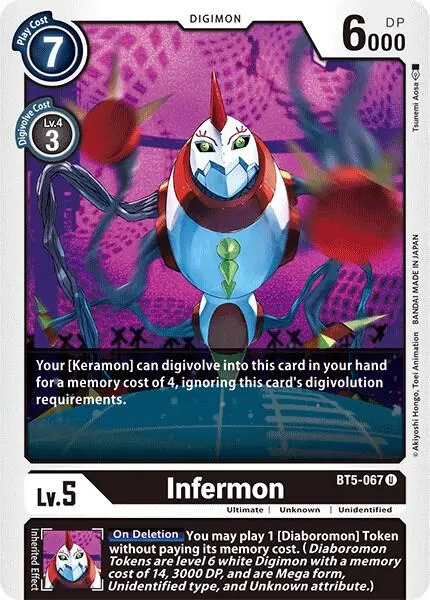 Infermon card art