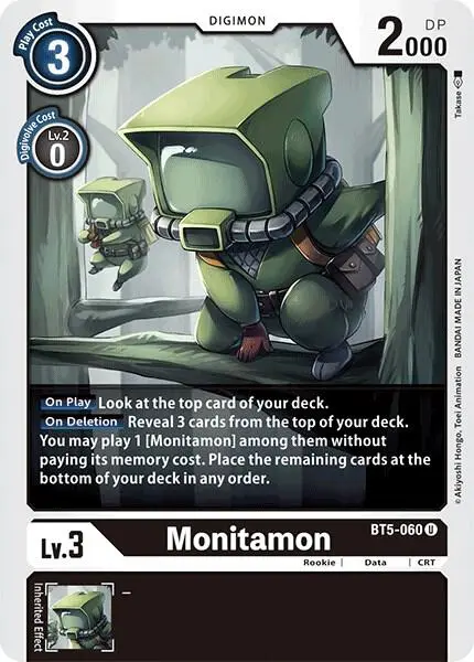 Monitamon card art