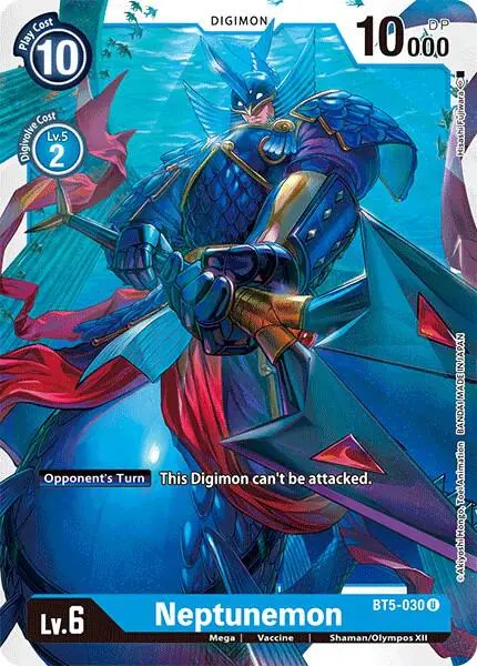 Neptunemon card art