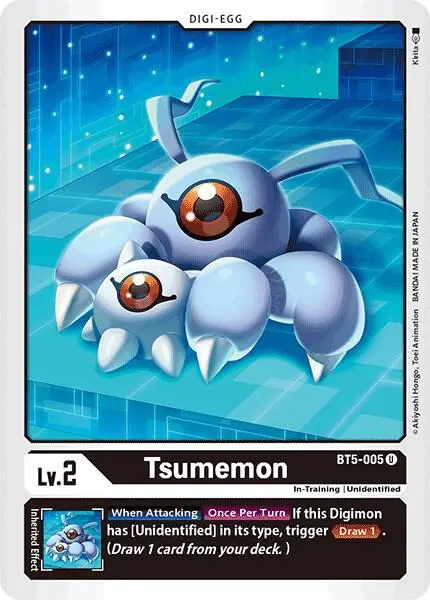 Tsumemon card art