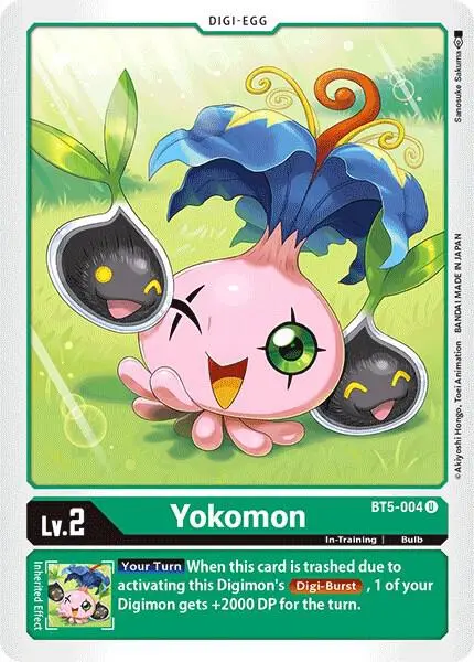 Yokomon card art