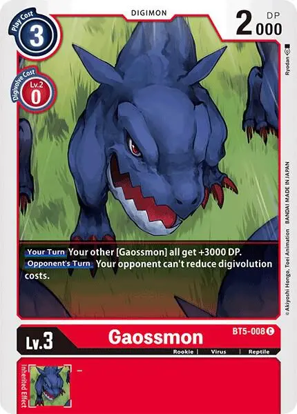 Gaossmon card art