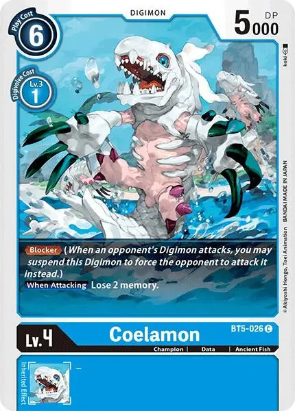 Coelamon card art