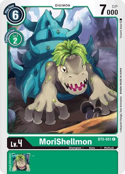 MoriShellmon card art